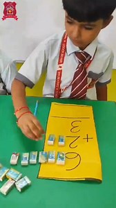 ✨ Little mathematicians at work! Our UKG students had a fun and engaging Number Activity, learning addition with creativity and joy! Watch them explore the magic of numbers, one step at a time! 🔢✏️ #EpicPublicSchool #UKGActivities #LearningThroughPlay #MathFun #LittleGeniuses | Epic Public School