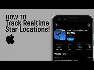 How to Track Realtime Star Locations On Any iPhone [easy]