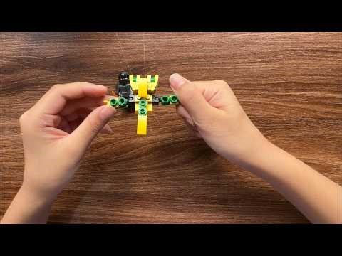 Avión LEGO fácil ✈️ Construcción paso a paso | Sin voz