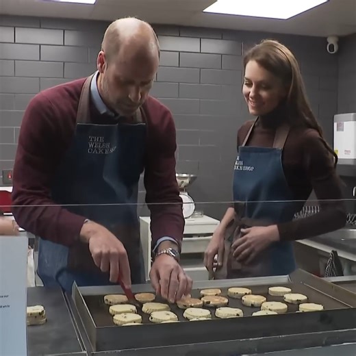 16K views · 1K reactions | William and Kate Twin in Aprons to Make Tasty Welsh Cakes | Royal Artis | Facebook