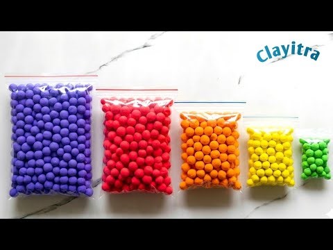 Making 1000+ Rainbow Clay Balls 🌈 | Satisfying ASMR Compilation | Oddly Relaxing | Stress Relief