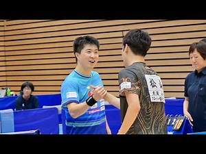 【卓球】神巧也と松山祐季が吠える！！ 激戦も決着はまさかの…｜第76回 全日本実業団卓球選手権大会