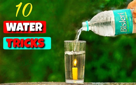 十个神奇的水实验10 Amazing Water Experiments || Science Experiments With Water