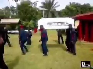 Coffin dance goes wrong