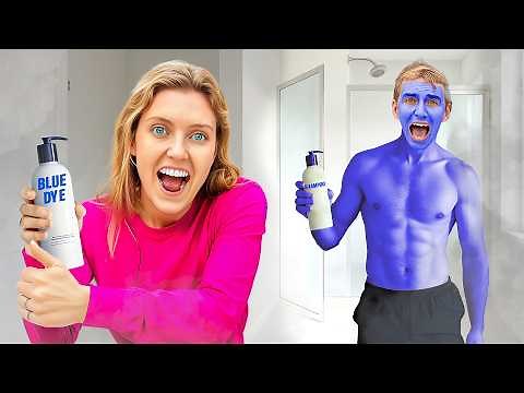 Pranking My Brother 100 Times In 24 Hrs!