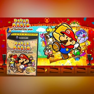 RARE Paper Mario TTYD GameCube | CIB, EUC, Tested | All Inserts Included