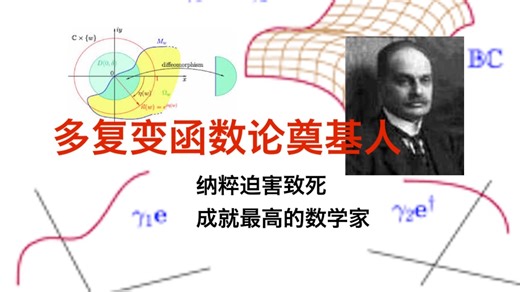 数学史（254）哈托格斯（1874 －1943 ）开创了多复变函数论如此优美的理论，被纳粹迫害致死成就最高的数学家