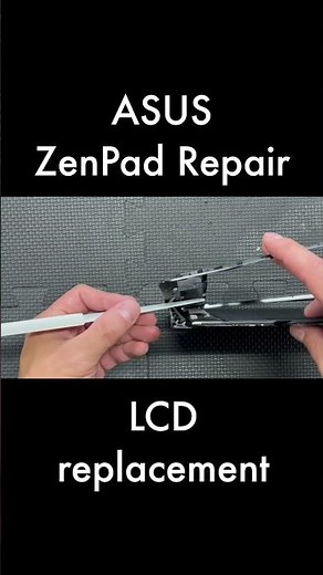 ASUS ZenPad 3S 10 (Z500M) Screen Replacement 📱 | Cracked Display Fix #Shorts #tabletrepair