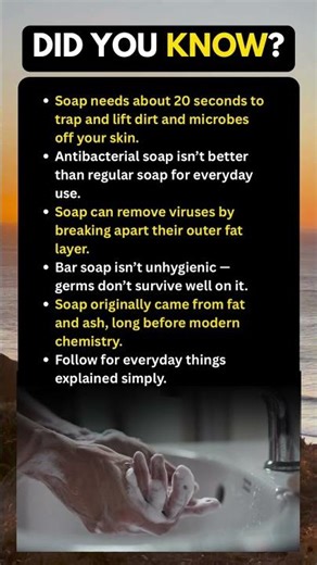 How Soap Actually Works