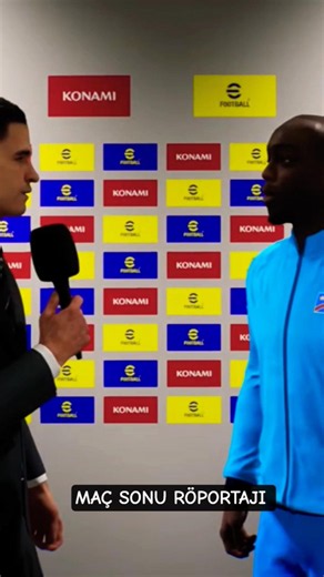 E FOOTBALL 2026 DA DEMOKRATIK KONGO ILE MAÇ SONU RÖPORTAJI YAPIYORUZ! #fifa #pes #efootball