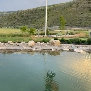 One last swim in the mountain spring fed pond. goodnight Standing Rock Ranch. (No color enhancement) | Glenn Beck
