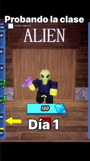 Trying the Alien class, it's one of the best classes in 99 Nights in the Woods #Roblox