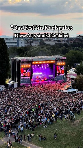 Das Fest 2026: Macher geben die ersten Acts für das Festival in Karlsruhe bekannt