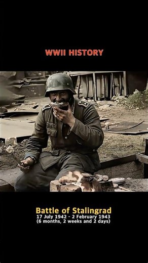 BATTLE OF STALINGRAD, the most decisive battle on the Eastern Front in the Second World War #ww2