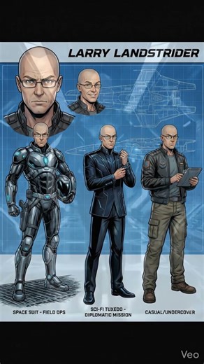 Larry Landstrider From Reference Sheet To Animated #animation #shortvideo