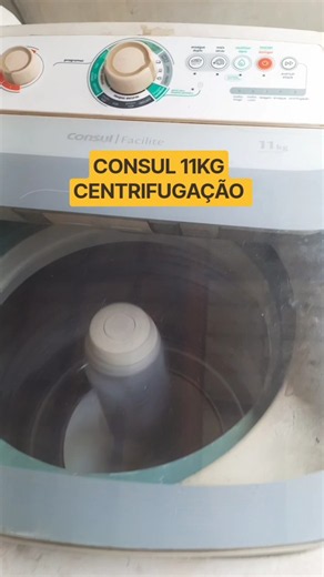 Consul Facilite 11kg cesto inox CWK11A Centrifugação