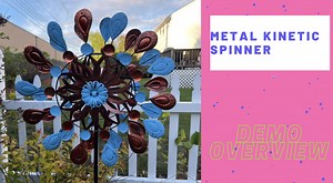 Watch Detailed look, assembly and demonstration of this spinner on Amazon Live