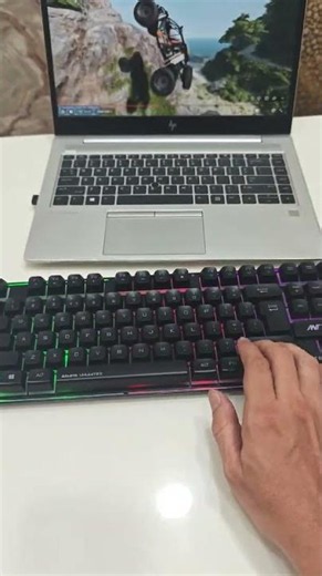 Best Budget Wireless RGB Gaming Combo? For Android PC, Laptop #shorts #gaming