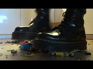 Dr Martens Jadon boots vs vintage plastic model car collection main video part 2/3