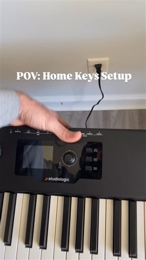 Mark Slack on Instagram: "GRWM to practice keys at home 🙂🎹🏡 💚🔥🕊️ #Jesus #Prayer #Worship #Psalm27 #Home #Keys #Practice #Ableton #Bose"
