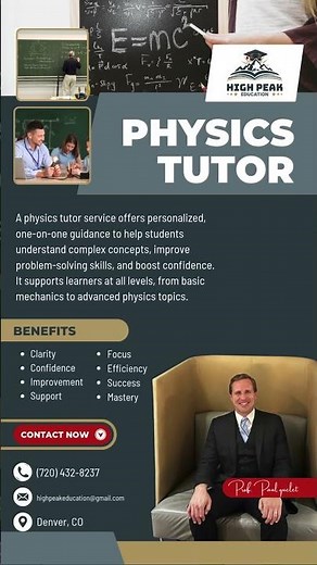 Best Physics Tutor - High Peak Education