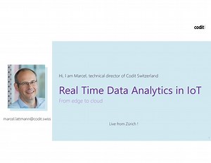 .NET Day 19 - Real Time Analytics in IoT by Marcel Lattmann