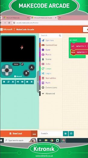 BBC micro:bit coding in 60 seconds - My First Sprite