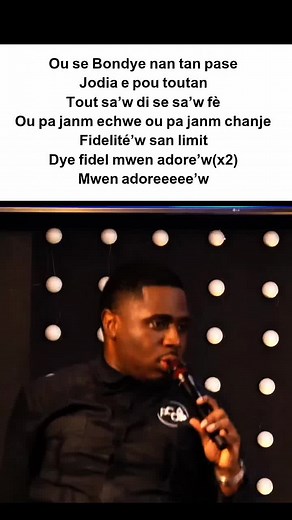 Adoration Chrétienne: Bon Dieu Nan Tan Pase