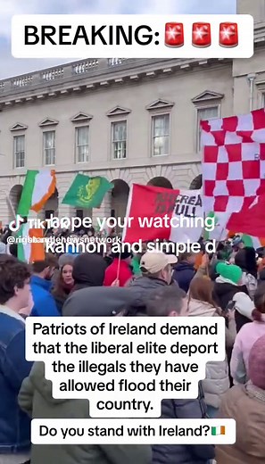 Ireland Protest Against Immigration Policies