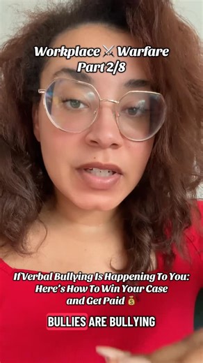 Beverly Dines on Instagram: "If you are experiencing verbal harrasment & bullying at work, do not let that be a reason why you haven’t gotten justice. It’s a common misconception that you cannot win if you don’t have recorded proof. People have won MILLIONS of dollars for documenting patterns. Per the EEOC, patterns are critical. Here’s how to do it and so you can get justice 💰 #career #corporate #chicagocontentcreator #bullying"