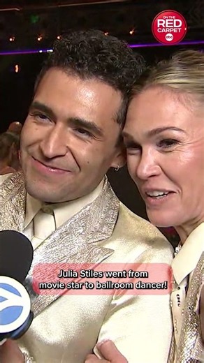 Julia Stiles went from movie star to ballroom dancer on 'DWTS'