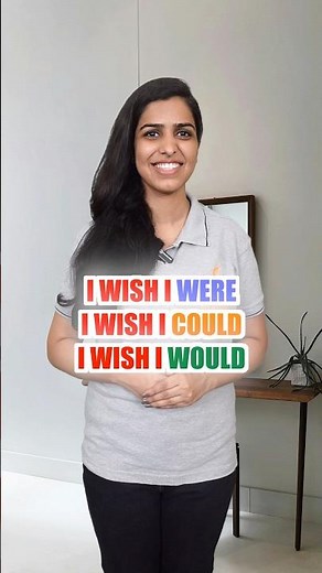 I Wish I Were vs I Wish I Could vs I Wish I Would – What’s the Difference? | Learn English #shorts