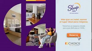 Más que un hotel, somos Sleep Inn. Un espacio elegante creado para que te relajes al 100% | Choice Hotels