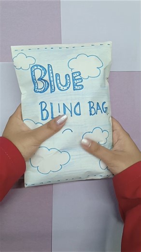 blue 💙💙 blind bag ASMR #asmr #blue