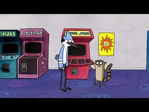 Regular Show - Rigby Helps Mordecai Forget About Naked Pops