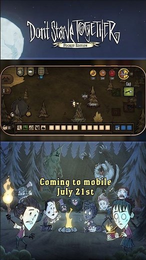 Have a look at some Don't Starve Together gameplay on mobile!