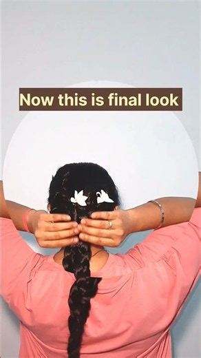 Rapunzel braid hairstyle ll Tutorial ll volume braid #youtubeshorts #hairstyle