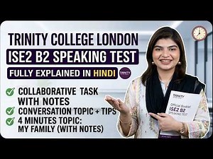 How to Pass B2 English Test (ISE 2) - Speaking 4 Minutes Topic Guide