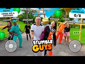 STUMBLE GUYS NA VIDA REAL! - QUEM É MELHOR?!