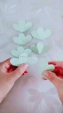 Easy DIY Gift Idea: Pop-Up Floral Greeting Card #shorts