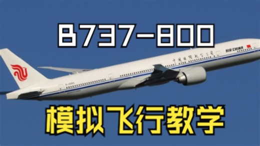模拟飞行B737教学