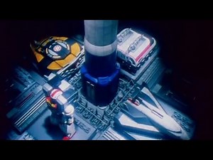 Power Rangers In Space - The Rangers Mega Voyage - Mega Vehicles First Battle