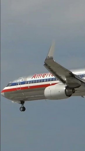 American Airlines Boeing 737-800 Landing at BWI