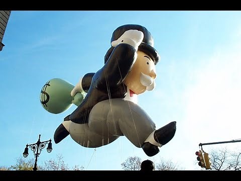 Macy's Parade Balloons: Mr. Monopoly