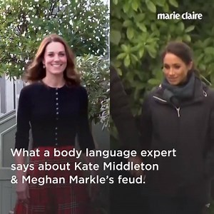 That Meghan Markle and Kate Middleton drama is all made up according to this expert. 🍵🍵🍵 | Marie Claire
