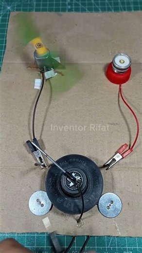 Switching mechanism system। Science project 🥰#tech #dcmotor #ytshorts