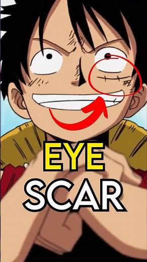 How Luffy got his Eye Scar | One Piece