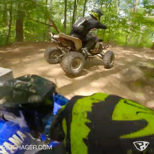 Test riding the Raptor 350