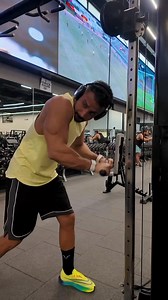 ‏ARMS‏Arm day will be done in superset 1 bicep exercise will be performed back to back to 1 tricep exercise Warming upStraight Bar push down 20x3 setsStraight Bar biceps 20x3 setsEZ bar curl 4x16,14,12,10EZ bar bench press 4x16,14,12,10Single arm DB spider Curl 3x12,12,10Overhead Tricep Extension 3x12,12,10Machine preacher Curl 4x12,12,10,10Cable Straight Bar Pushdown 4x12,12,10,10Pull-up biceps 3x10Dips 2x20 | Tarek Baroky