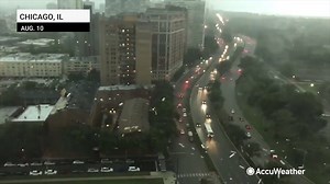 13K views · 255 reactions | As powerful winds from a derecho storm swept through Chicago, yesterday, the roof of a building was torn off. Wind gusts reportedly reached 80 mph in the area. https://bit.ly/2DTnXGK | AccuWeather | Facebook